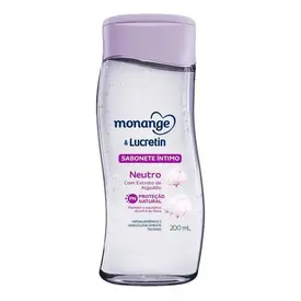 Sabonete Líquido Íntimo Monange & Lucretin Neutro 200ml