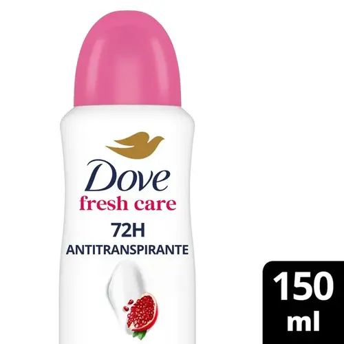 Desodorante Dove Go Fresh Romã e Verbena Aerosol Feminino 150ml