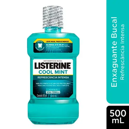 Antisséptico Bucal Listerine Cool Mint 500ml