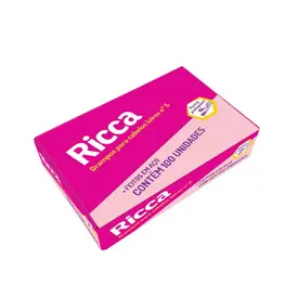 Grampo para Cabelo Loiros N°5 Ricca - 100 Unidades
