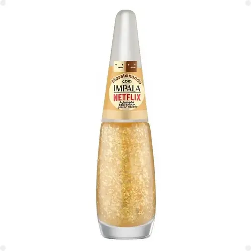Esmalte Flocado Impala Netflix Maratonando Aclamado Pela Crítica 7,5ml