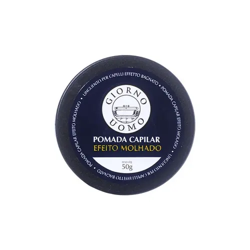 Pomada Capilar Giorno Uomo Efeito Molhado Brilho 50g