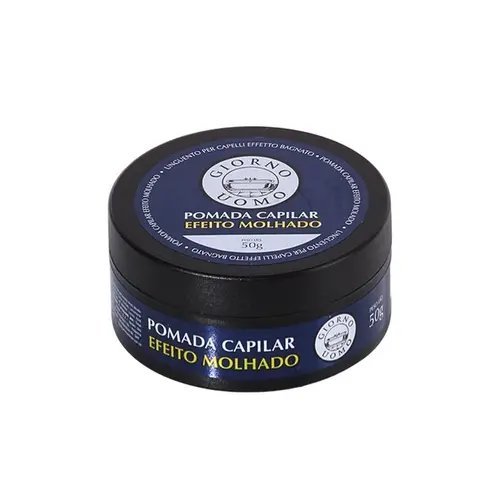 Pomada Capilar Giorno Uomo Efeito Molhado Brilho 50g