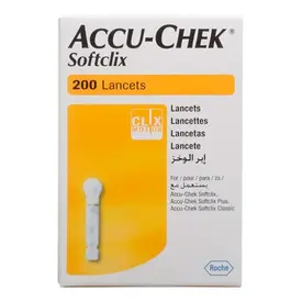 Lancetas Accu-Chek Softclix 200 Unidades
