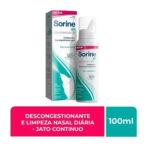Sorine SSC 9mg/ml - Spray Nasal com 100ml