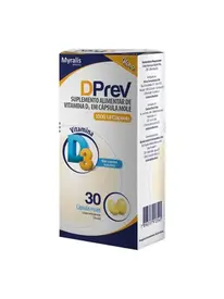 Vitamina D DPrev Todo Dia 1000Ui - 30 cápsulas