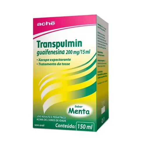 Transpulmin 200mg/15ml - Xarope com 150ml