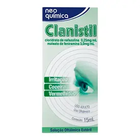 Clanistil 15ml - Solução Oftálmica - Neo Química