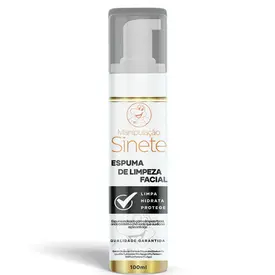 Espuma de Limpeza Facial 100ml - Manipulação Sinete
