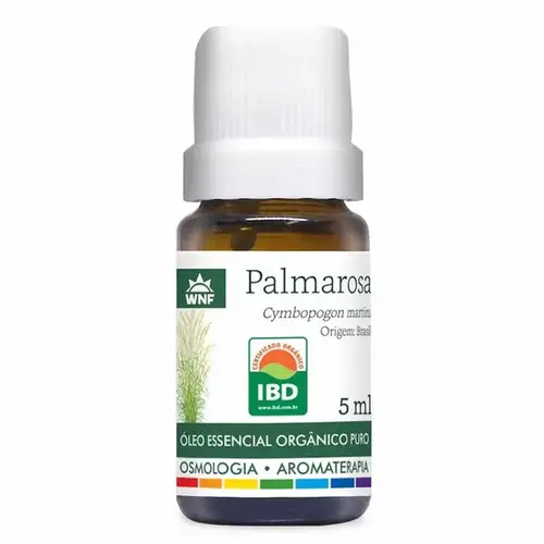 Óleo Essencial de Palmarosa Orgânico WNF - 5ml