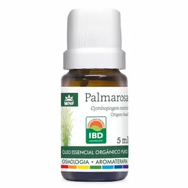 Óleo Essencial de Palmarosa Orgânico WNF - 5ml