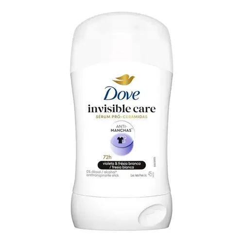 Desodorante Stick Dove Invisible Dry 45g