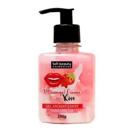 Gel Aromatizante Íntimo Soft Beauty Morango 250ml