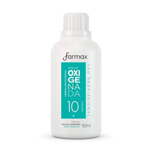 Água Oxigenada Cremosa 10 Volumes - Farmax - 90ml