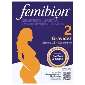 Femibion 2 - Gravidez (Semana 13) - 28 Comprimidos e 28 Cápsulas