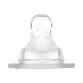Bico de Mamadeira MAM Nº 3 Fluxo Rápido Ortodôntico Silicone +4 Meses