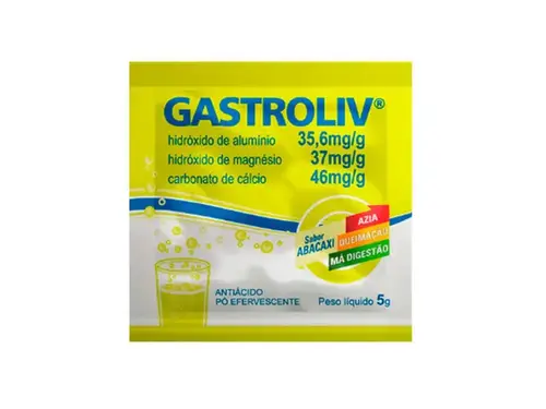 Gastrofor - Sachê Efervescente - Abacaxi - 4gr