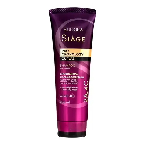 Shampoo Eudora Siàge Pro Cronology Curvas 250ml
