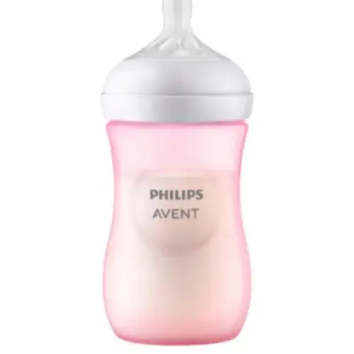 Mamadeira Philips Avent Pétala 1 Mêses+ Rosa 260ml 1 Unidade