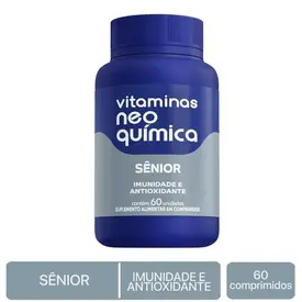 Polivitamínico Neo Química Sênior Imunidade e Antioxidante 60 Comprimidos