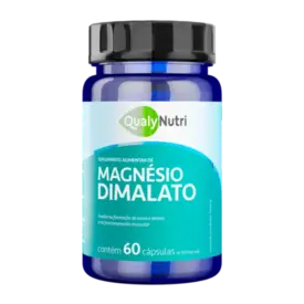Magnesio Dimalato 1650mg 60 Comprimidos - QualyNutri