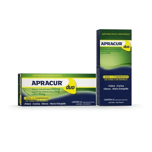 Apracur Duo 12 Comprimidos