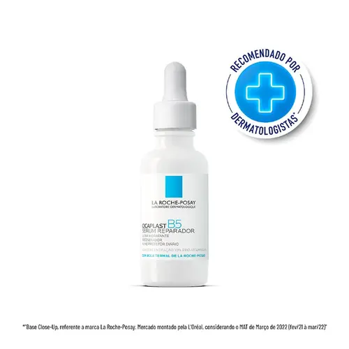 Sérum Facial Cicaplast B5 La Roche-Posay Reparação da Barreira Cutânea 30ml