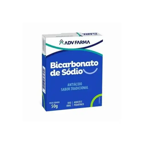 Bicarbonato de Sódio ADV Farma 50g