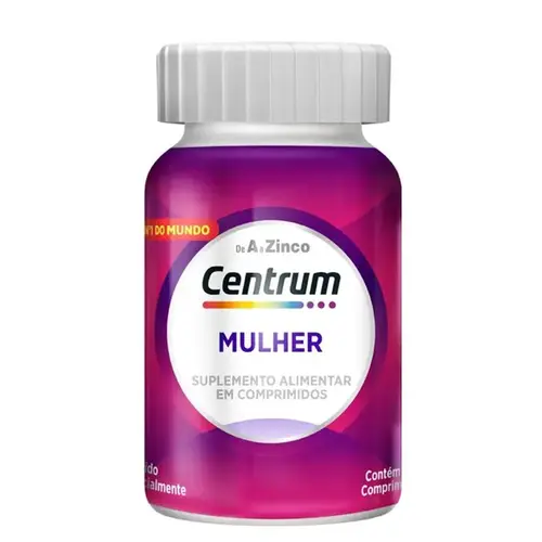 Suplemento Alimentar Centrum Mulher Essentials 60 Comprimidos