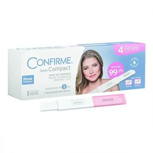 Teste de Gravidez Confirme Compact - 1 Unidade