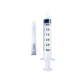 Seringa com Agulha Descarpack 3ml 25 x 0,70mm Bico Luer Slip - 1 Unidade