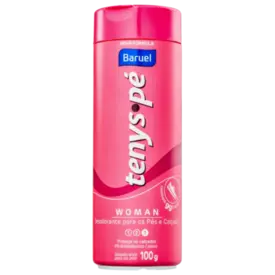 Talco Desodorante para os Pés - Tenys Pé Baruel Mulher 100g