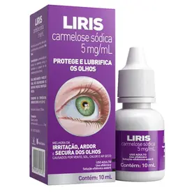 Liris 5mg 10ml - Lubrificante Oftálmico - União Química