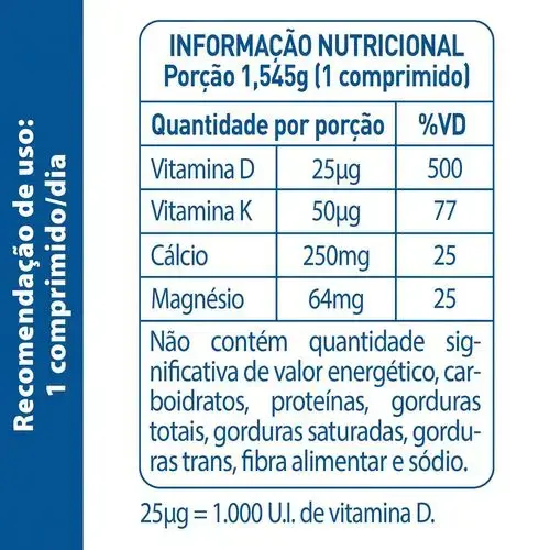 Addera Cal 1.000UI - 90 Comprimidos