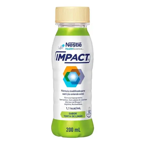 Suplemento de Nutrição Enteral e Oral Impact Torta de Limão 200ml