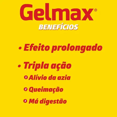 Gelmax Suspensão Oral Sabor Hortelã 240ml