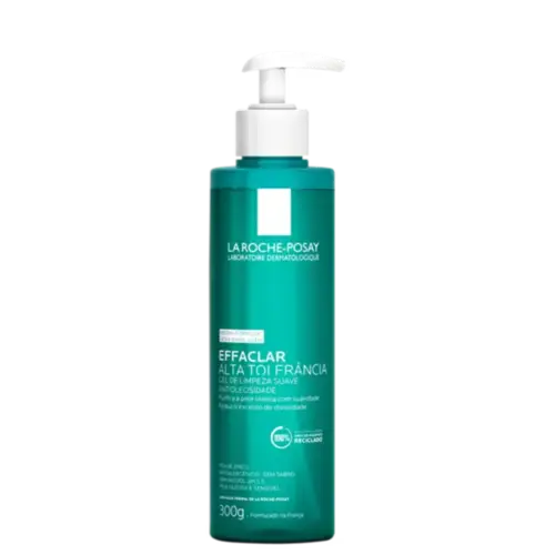 Gel de Limpeza Facial La Roche-Posay Effaclar Alta Tolerância Antioleosidade 300g