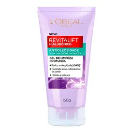 Gel de Limpeza Facial L'Oréal Paris Revitalift Hialurônico Antioleosidade 150g