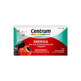 Centrum Energia Sabor Guaraná Pó Efervescente 12 Sachês