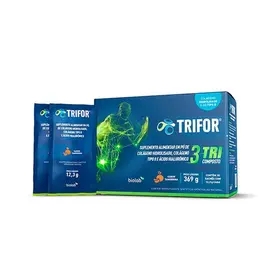 Colágeno Hidrolisado - Trifor Colágeno 369g 30 Sachês - Biolab