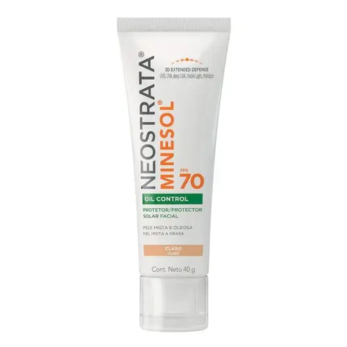 Protetor Solar Facial NeoStrata Minesol Oil Control Pele Clara FPS70 40g