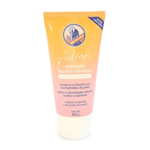 Sabonete Liquido Facial Minâncora Action Antiacne 90g
