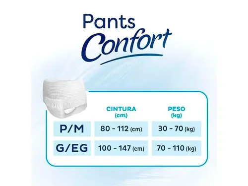 Roupa Íntima Tena Pants Confort G/EG Leve 16 Pague 14