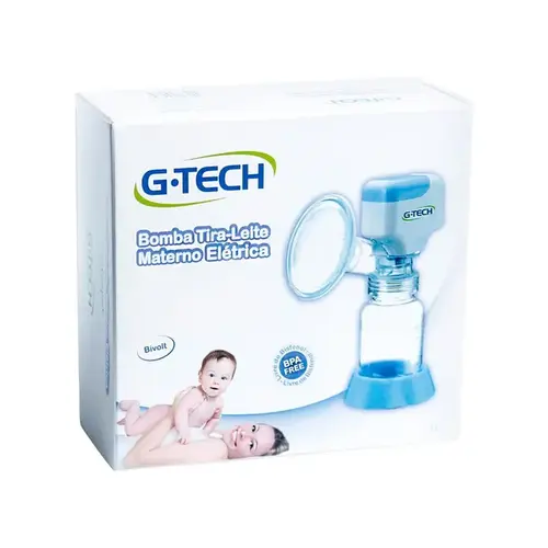 Bomba Tira-Leite Materno G-Tech Automática Compact - 1 Unidade