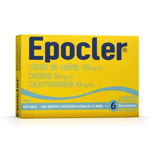 Epocler - Sabor Abacaxi - 6 Flaconetes de 10ml