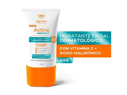 Gel Hidratante Facial Actine Aquaforce Pele Oleosa 40g