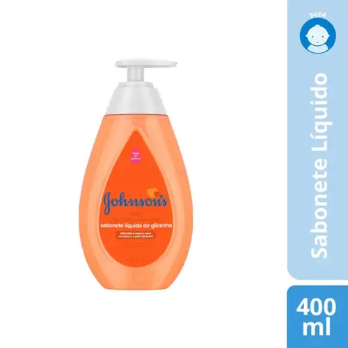 Sabonete Líquido Infantil Johnson's Baby Cabeça aos Pés 400ml