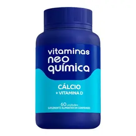 Vitamina Neo Química Cálcio + Vitamina D 60 Comprimidos