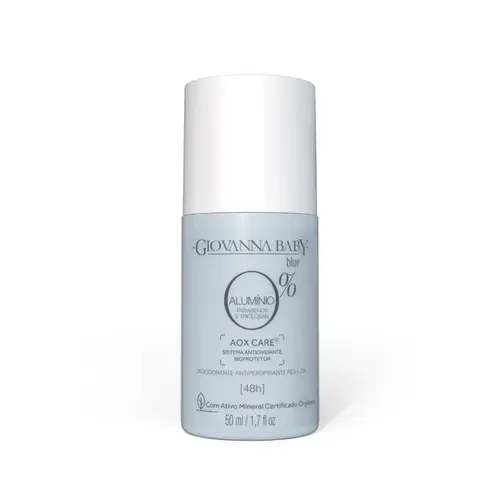 Desodorante Roll-On Giovanna Baby 0% Alumínio Blue 50ml