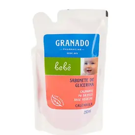 Sabonete Líquido Infantil Granado Bebê Calêndula Refil 250ml